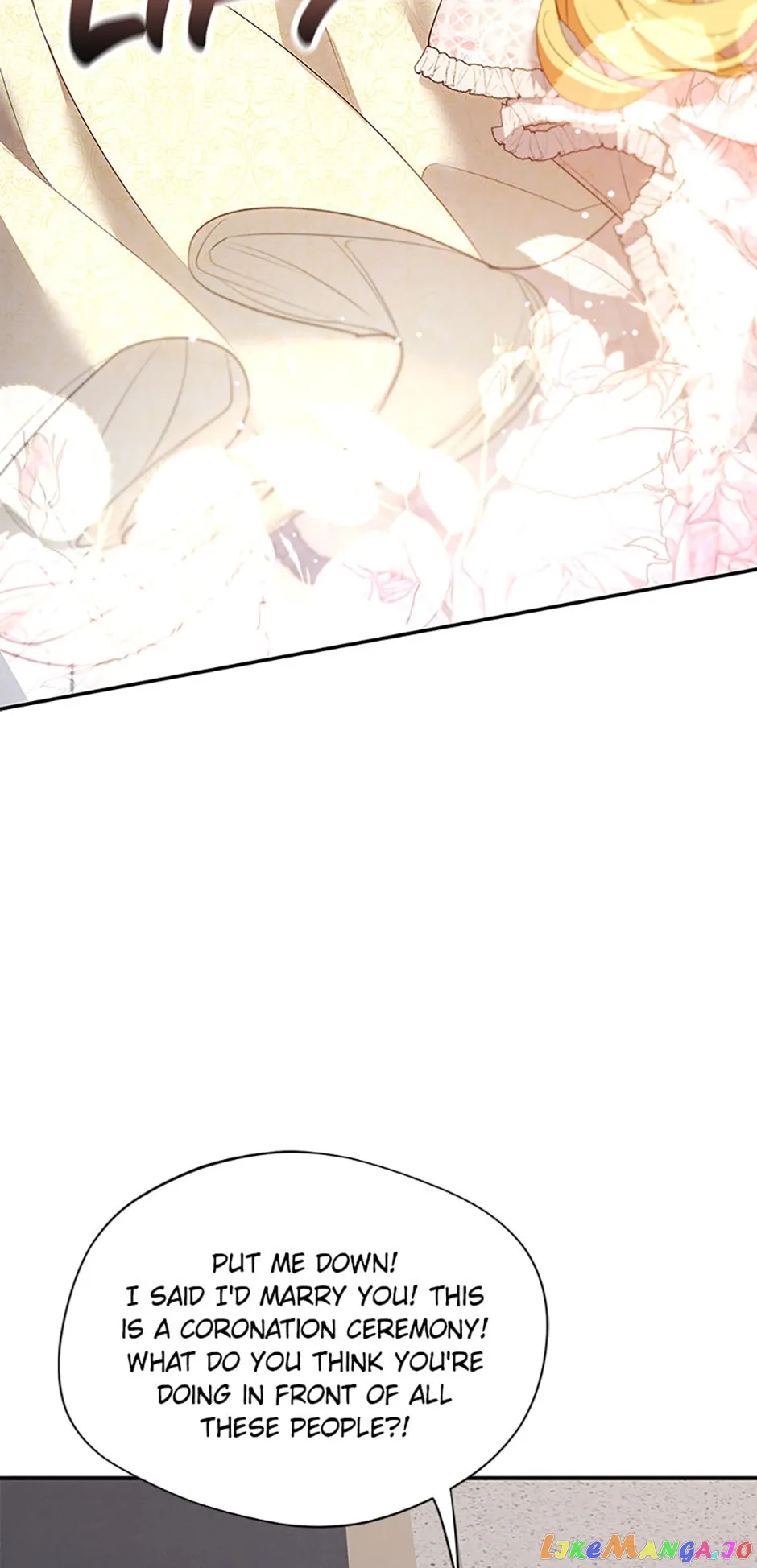 A male protagonist is blocking my way chapter 73 page 85