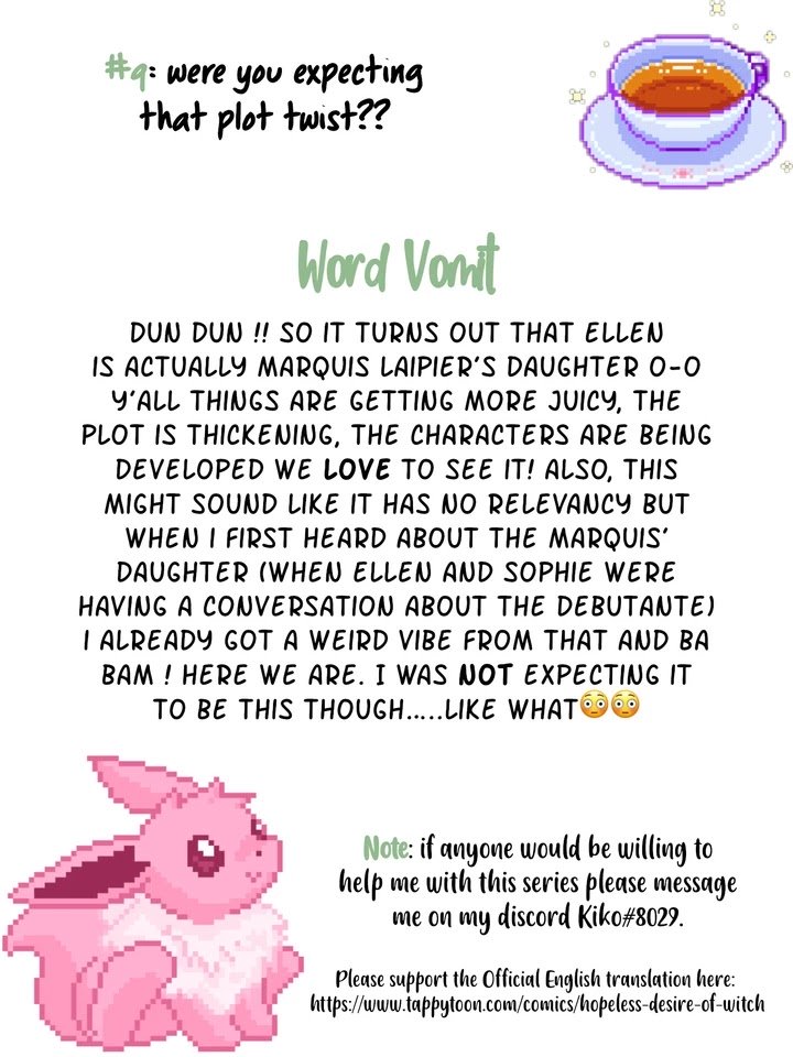 A Witch’s Hopeless Wish chapter 43 page 44