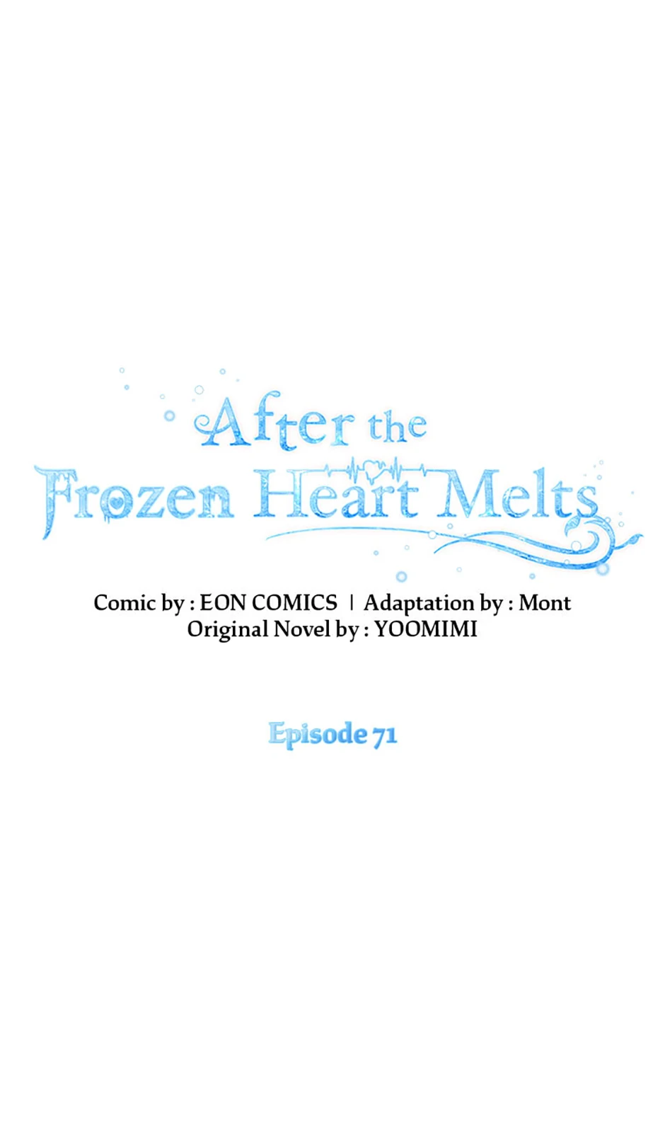 After the Frozen Heart Melts chapter 71 page 1