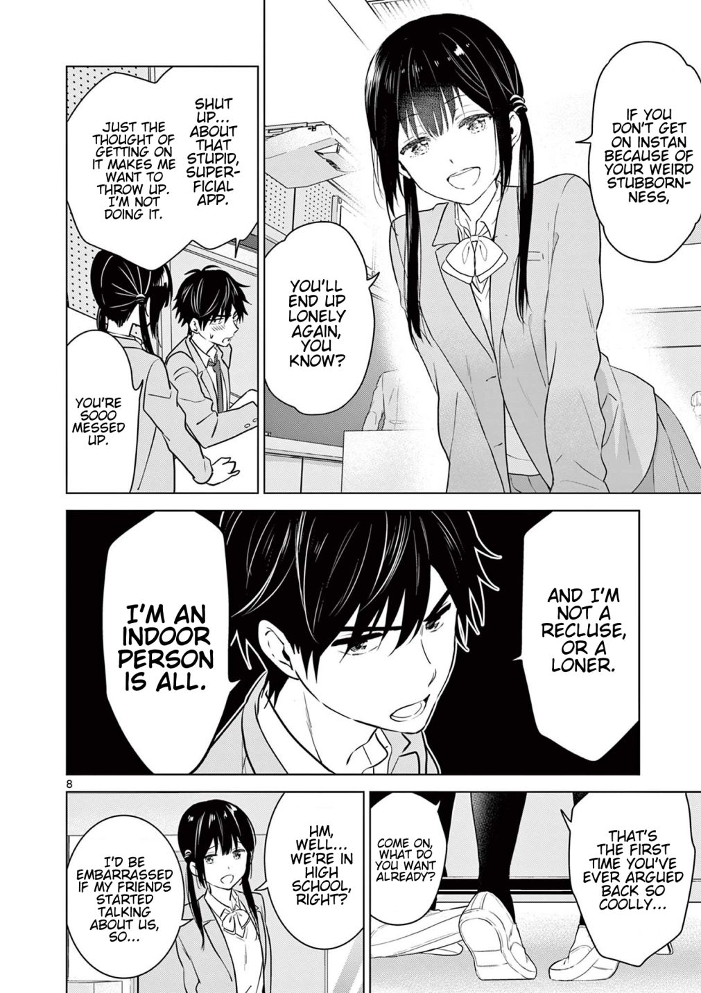 Aishiteru Game wo Owarasetai chapter 2 page 8