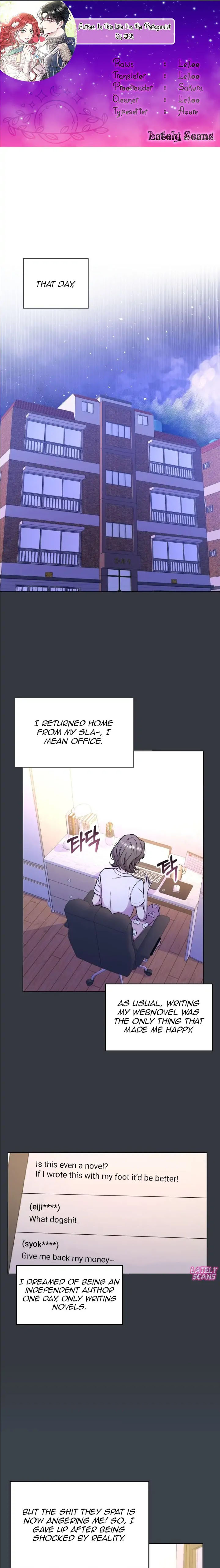 Author, In This Life I’m The Protagonist chapter 2 page 1