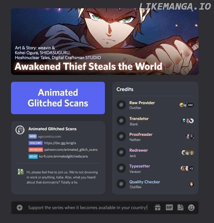 Awakened Thief Steals the World chapter 13 page 1