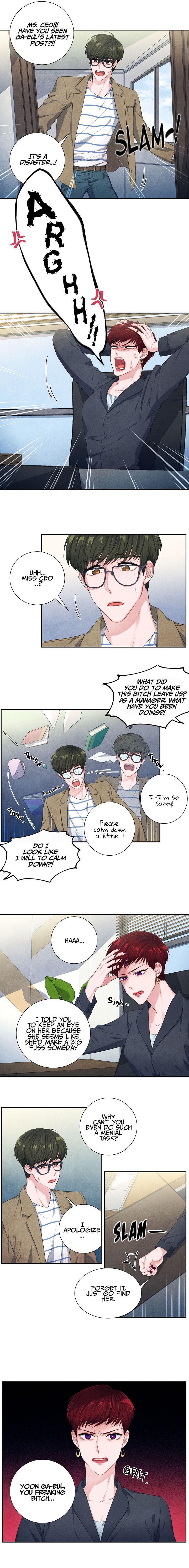 Backstage Kiss Scene chapter 1 page 3