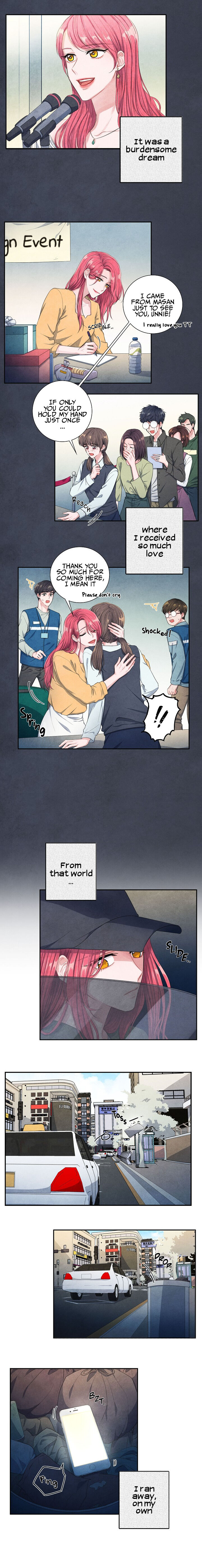 Backstage Kiss Scene chapter 1 page 5