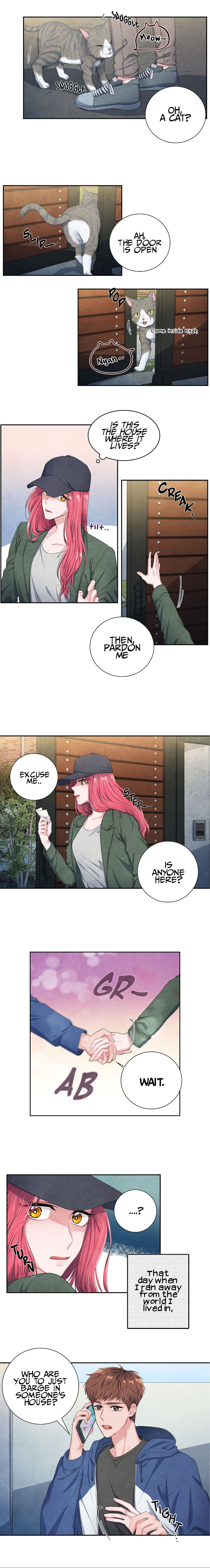 Backstage Kiss Scene chapter 1 page 8