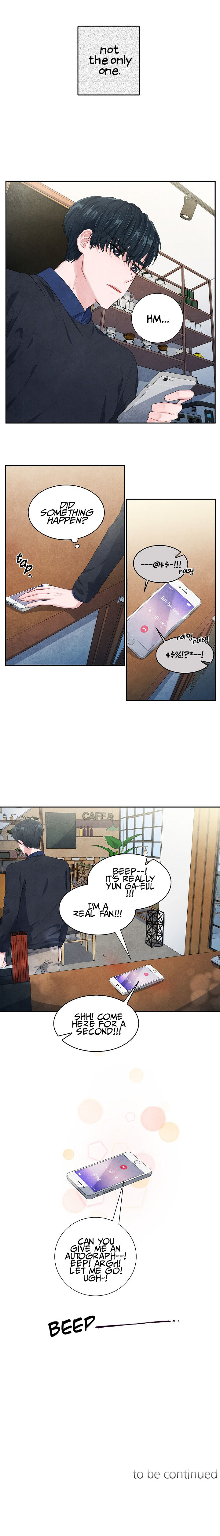 Backstage Kiss Scene chapter 1 page 12