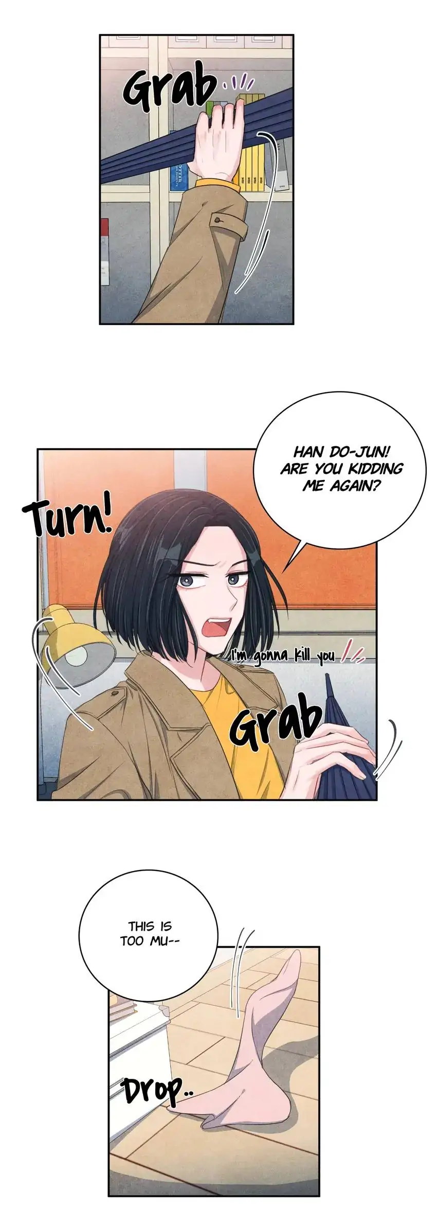 Backstage Kiss Scene chapter 15 page 4