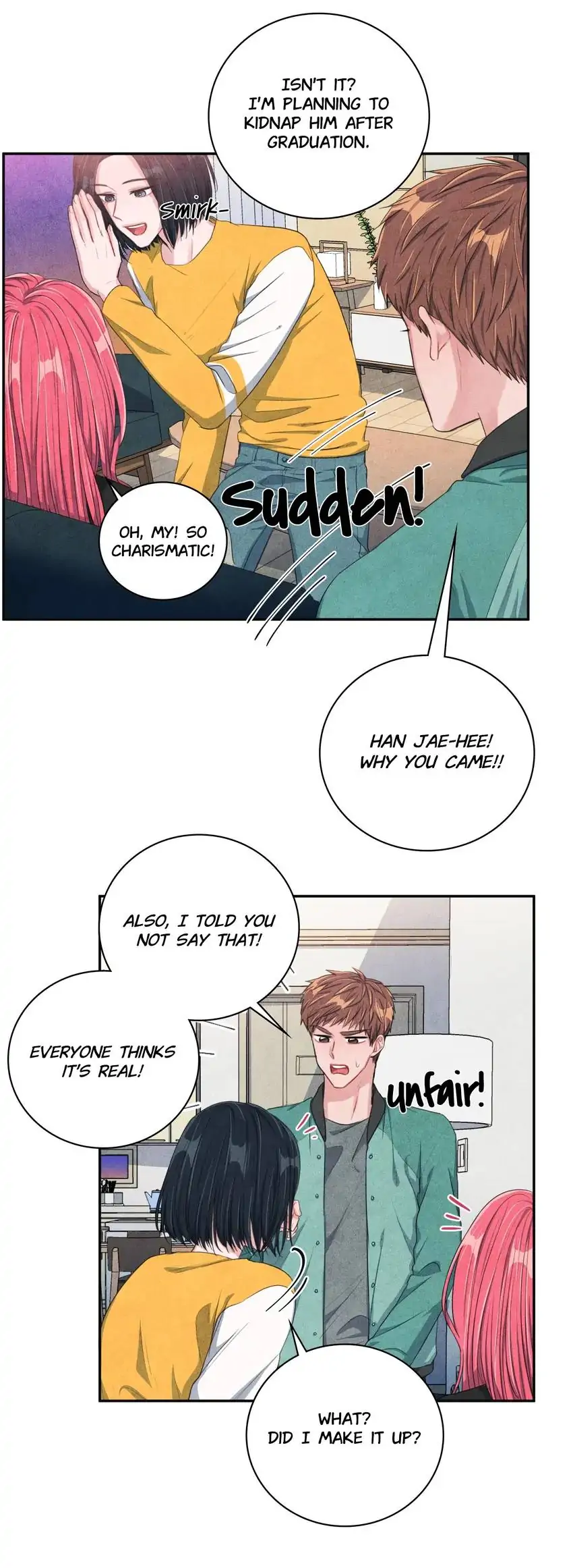 Backstage Kiss Scene chapter 15 page 16