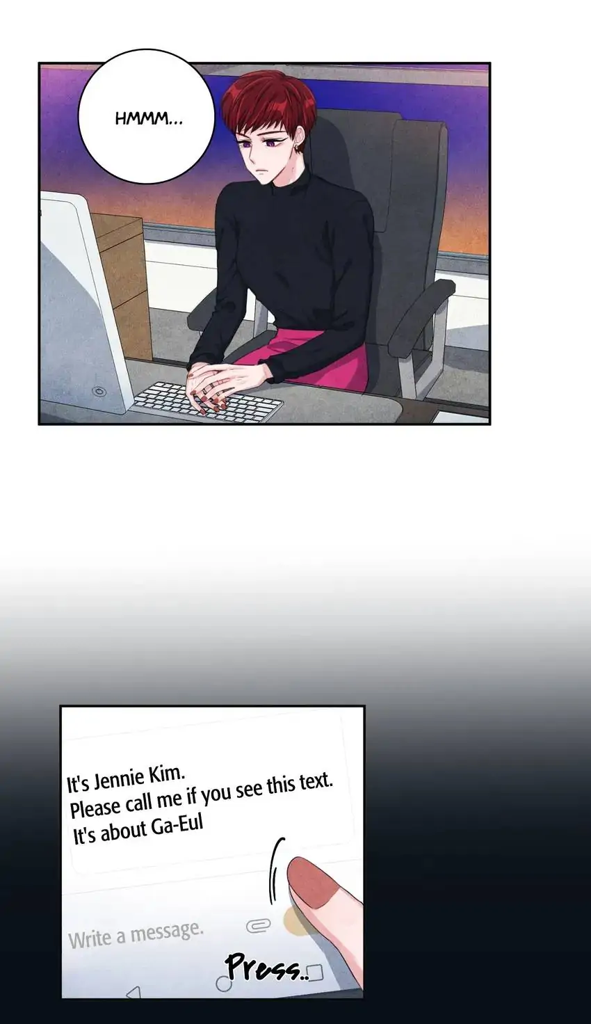 Backstage Kiss Scene chapter 15 page 26