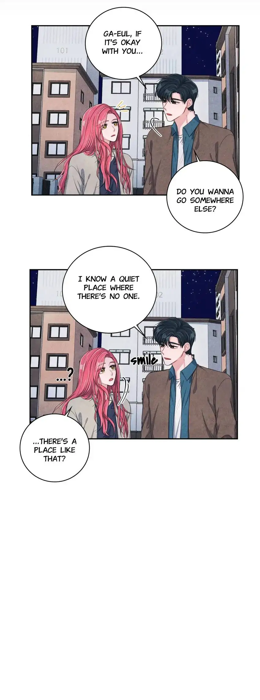 Backstage Kiss Scene chapter 17 page 4