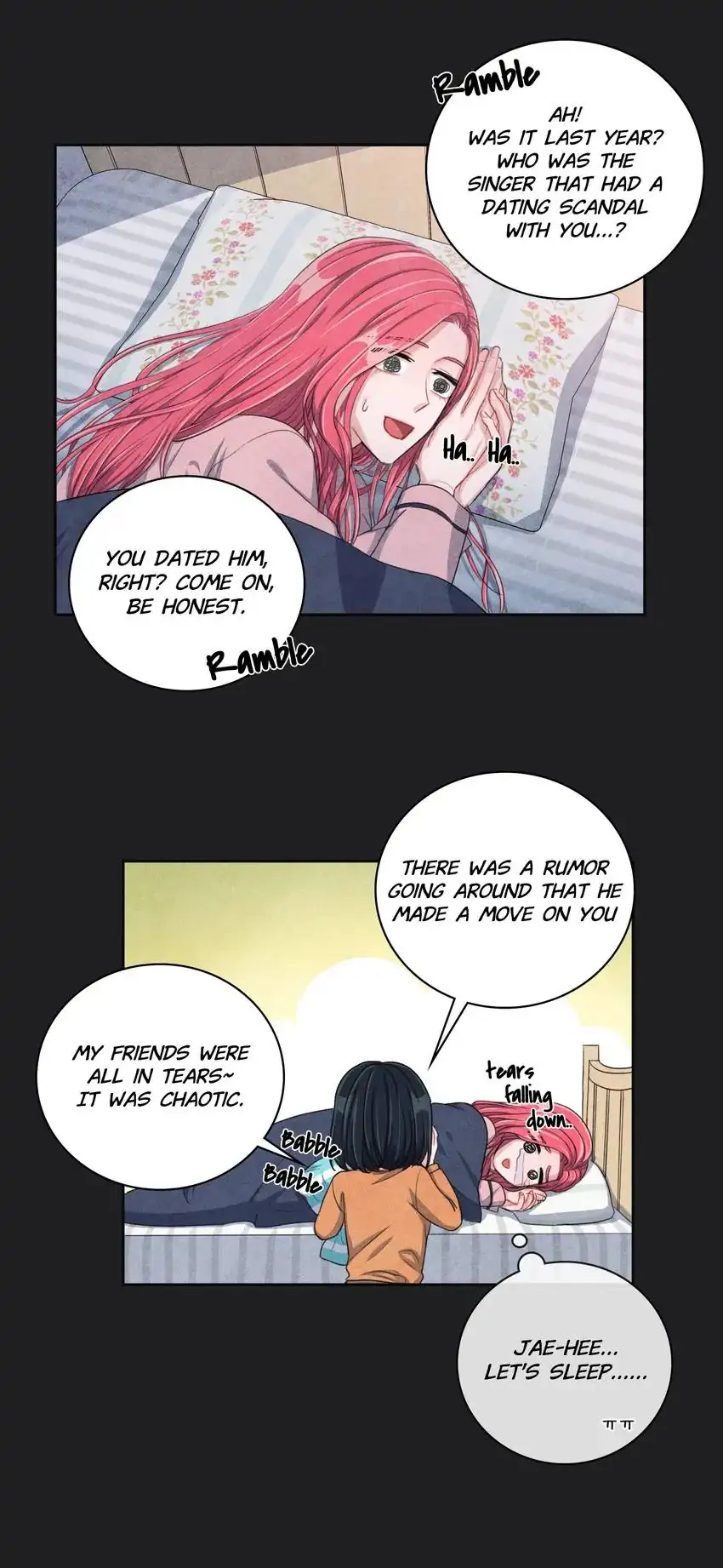 Backstage Kiss Scene chapter 17 page 8