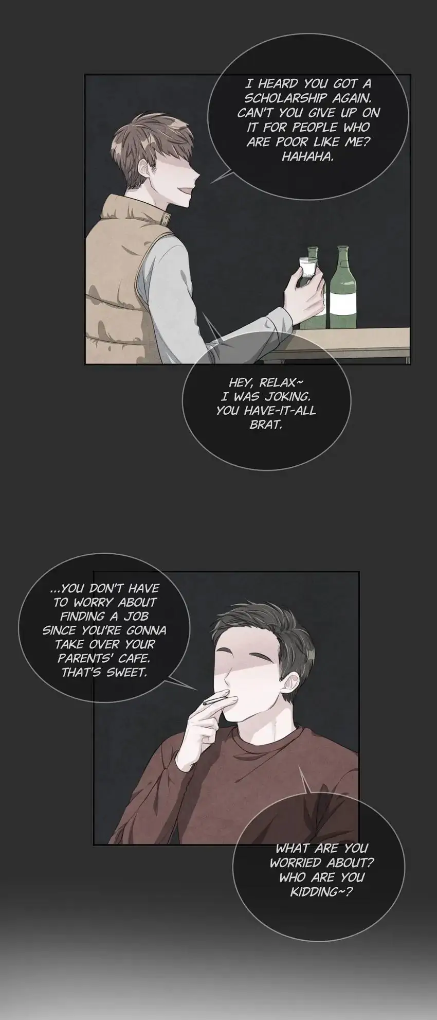Backstage Kiss Scene chapter 17 page 14