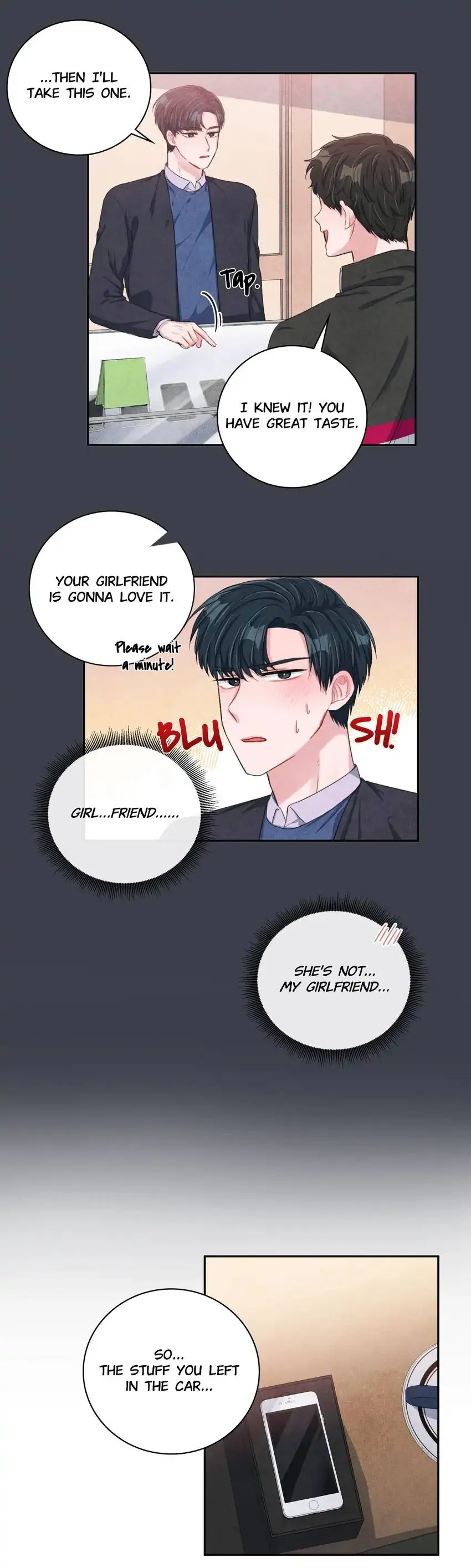 Backstage Kiss Scene chapter 17 page 22