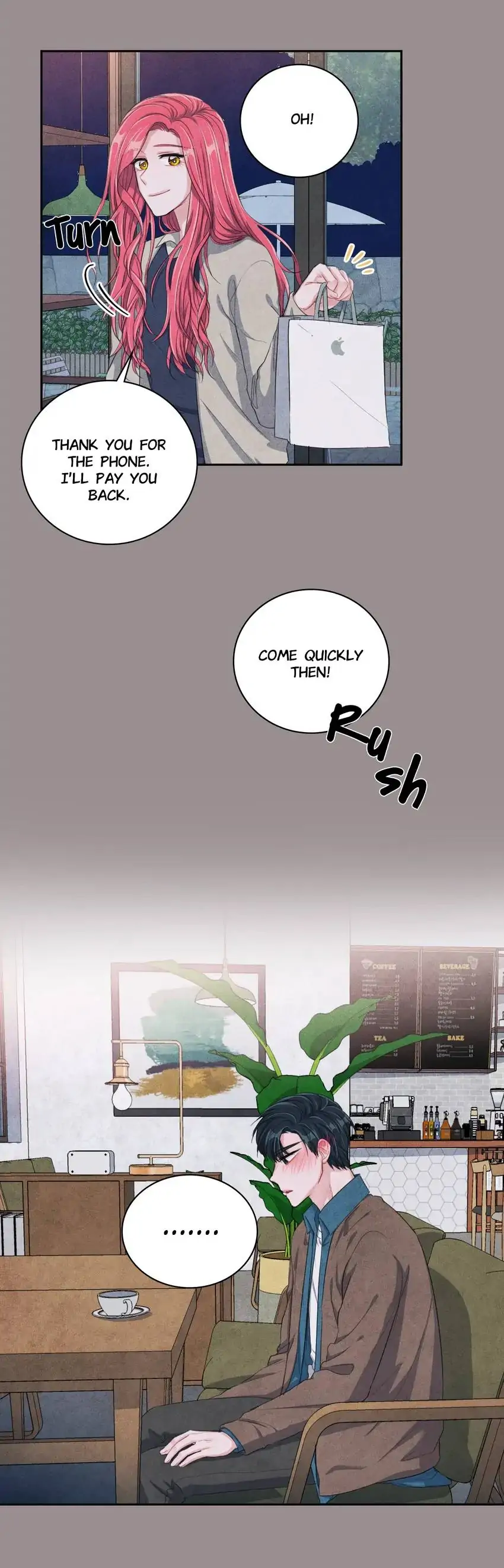 Backstage Kiss Scene chapter 18 page 8