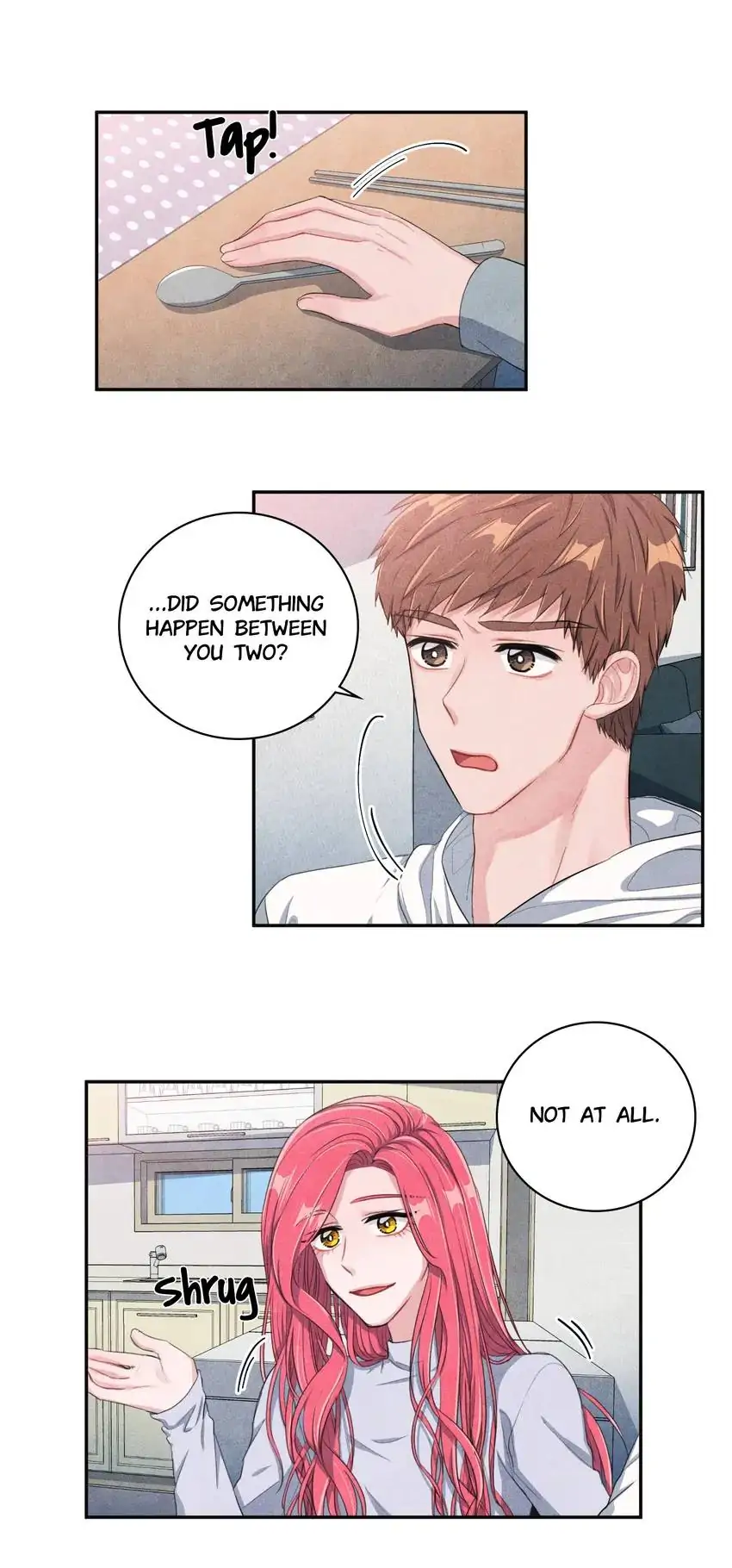 Backstage Kiss Scene chapter 18 page 17