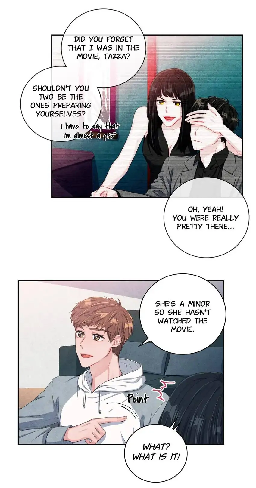 Backstage Kiss Scene chapter 18 page 20