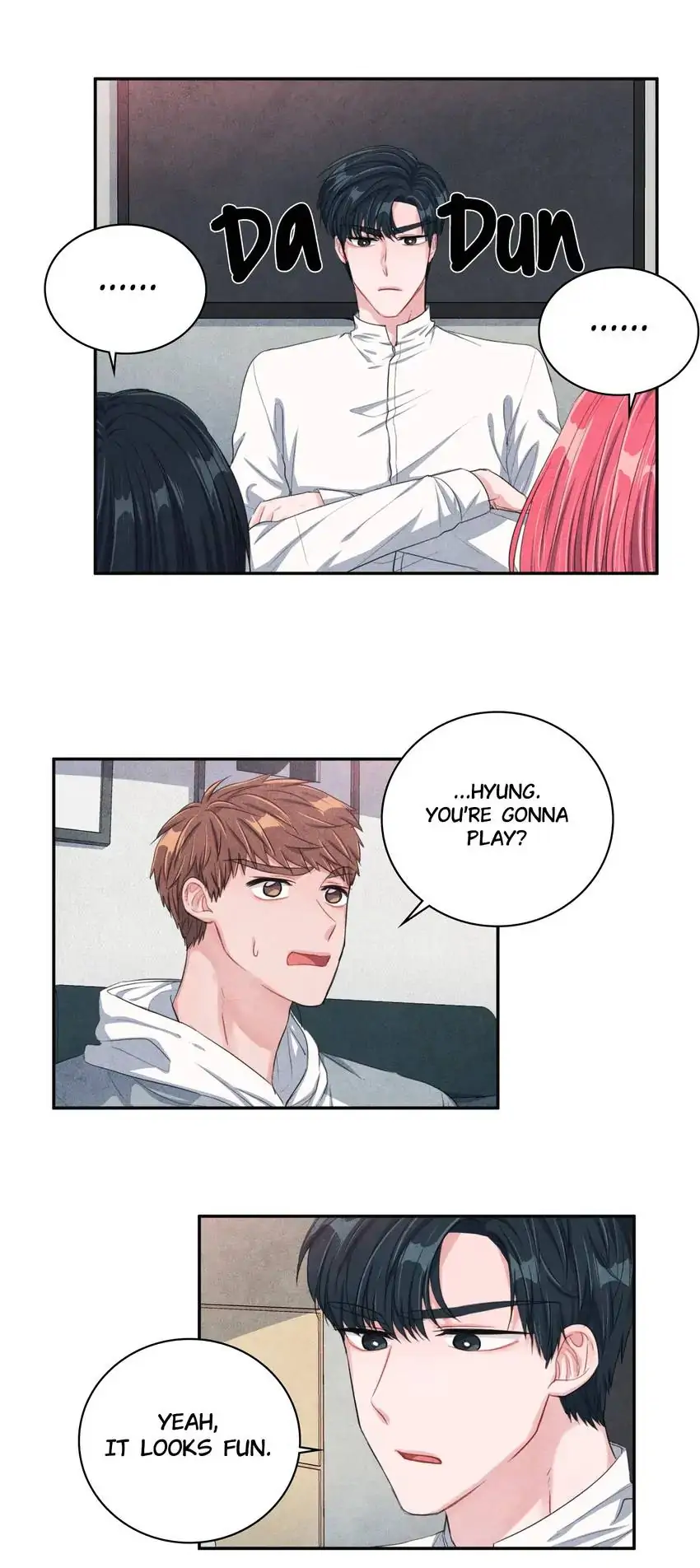 Backstage Kiss Scene chapter 18 page 22