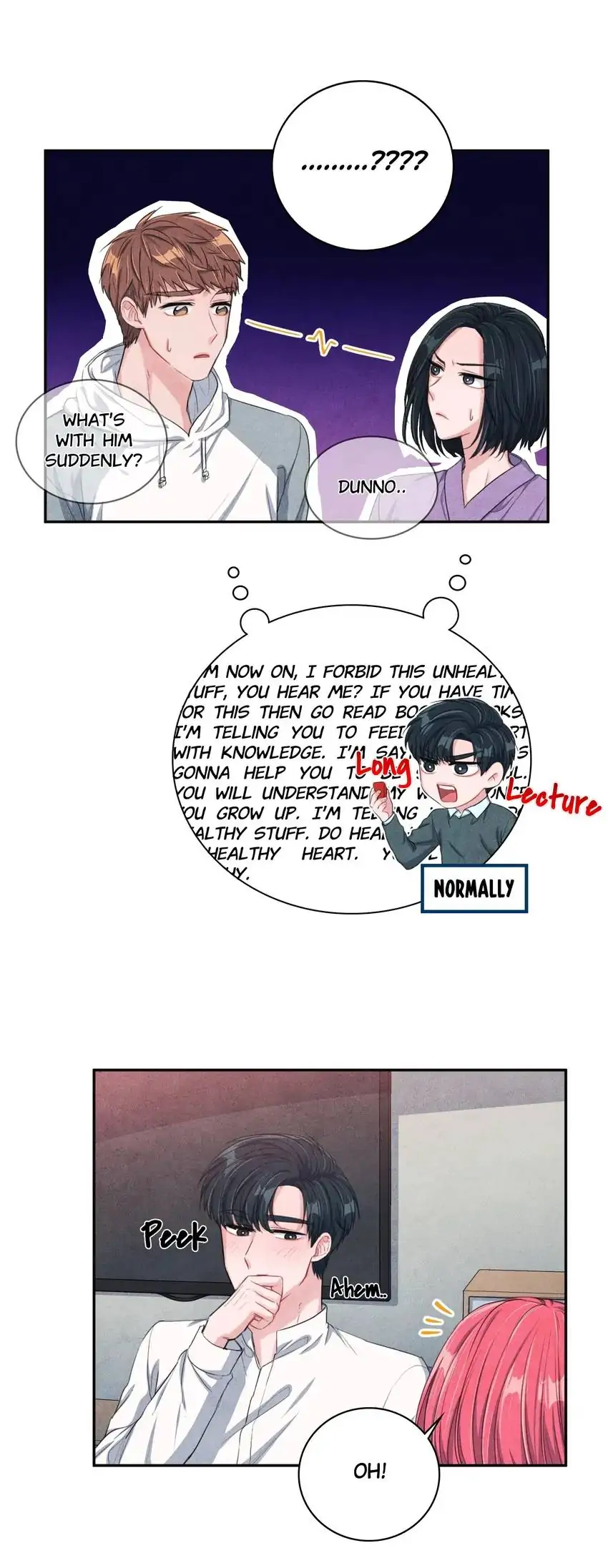 Backstage Kiss Scene chapter 18 page 23
