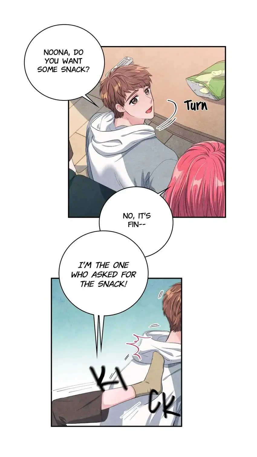 Backstage Kiss Scene chapter 18 page 27