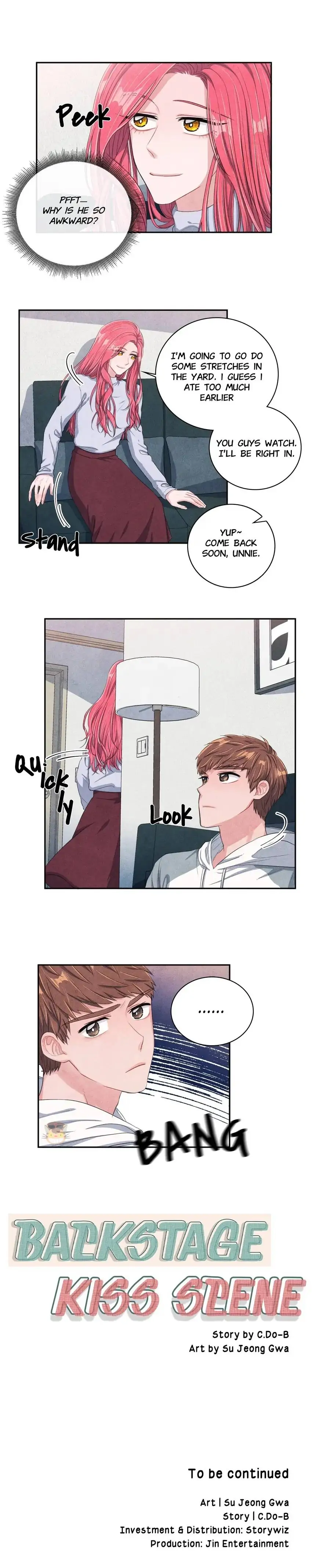 Backstage Kiss Scene chapter 18 page 32