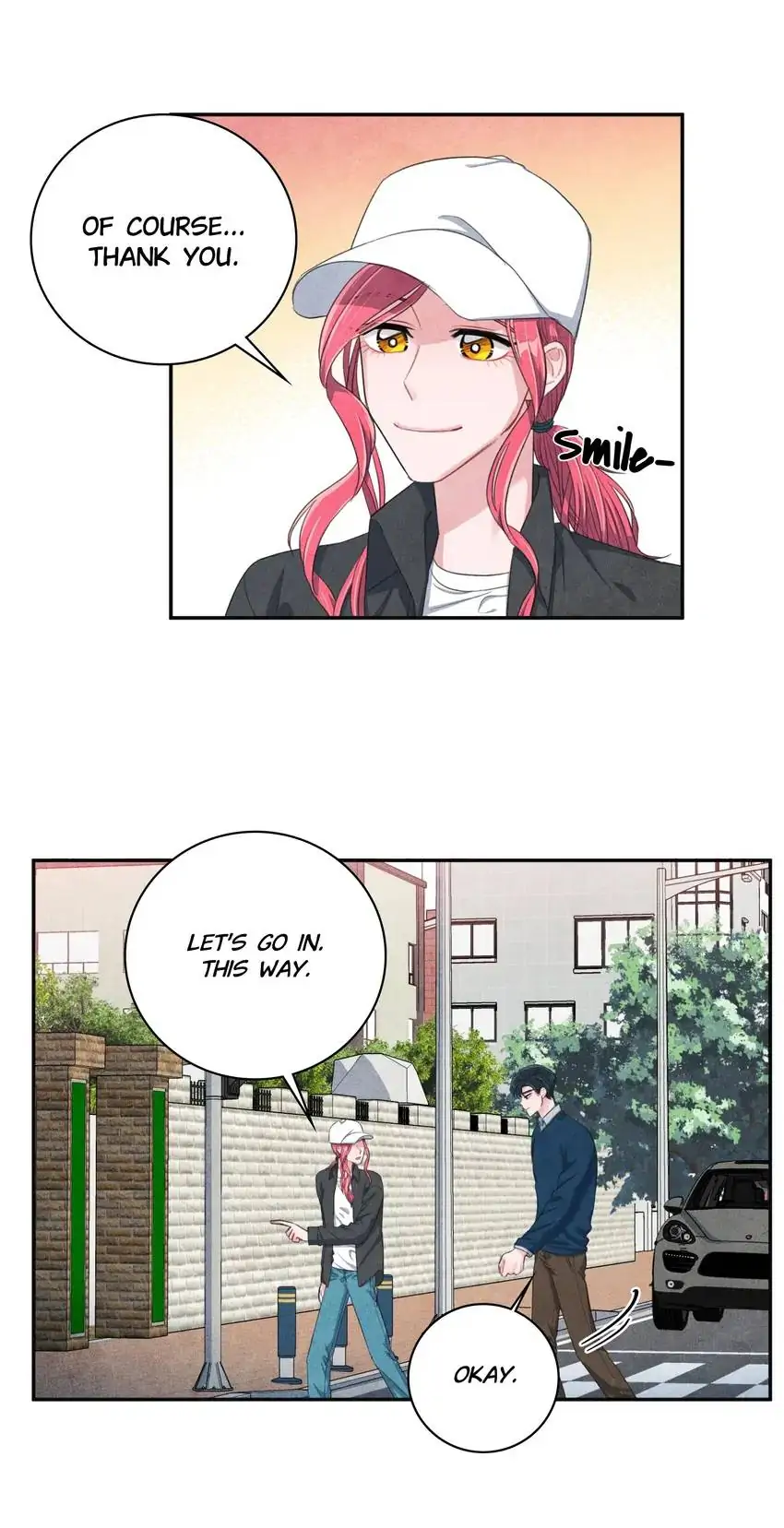Backstage Kiss Scene chapter 20 page 8