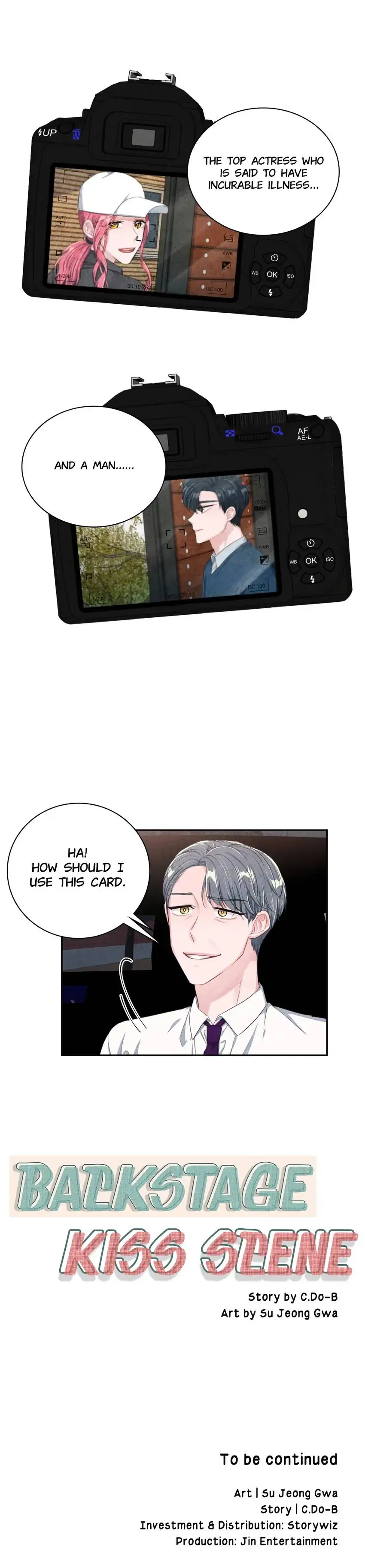 Backstage Kiss Scene chapter 20 page 34