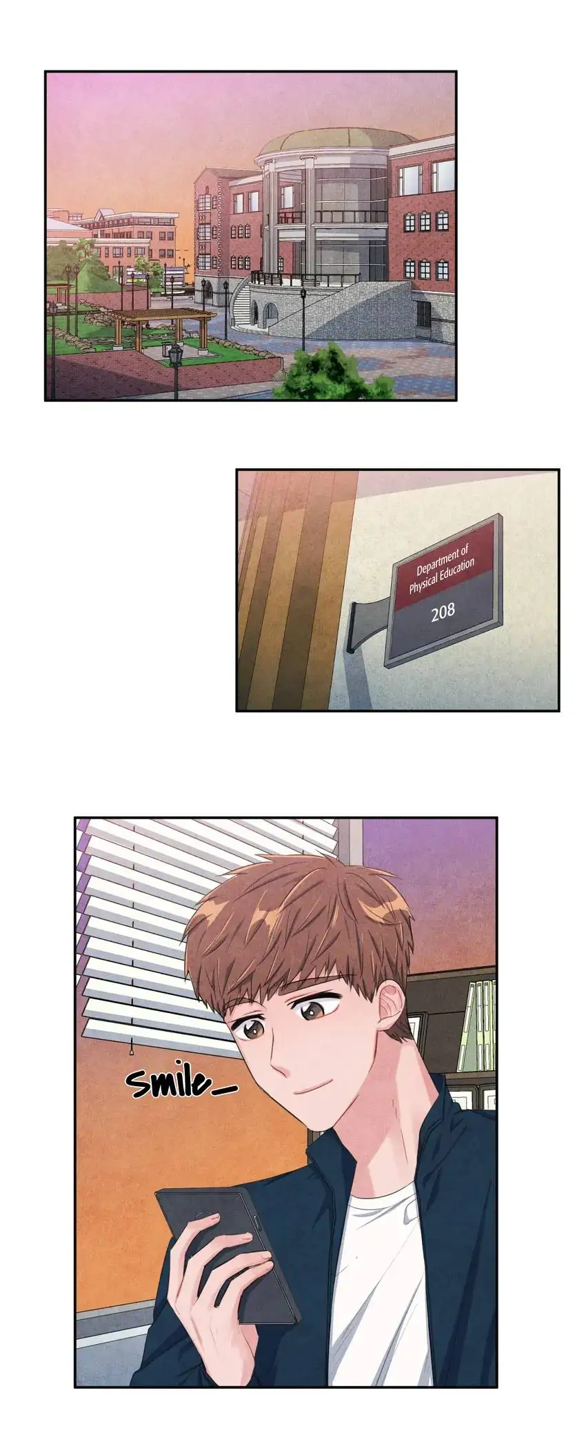Backstage Kiss Scene chapter 21 page 15