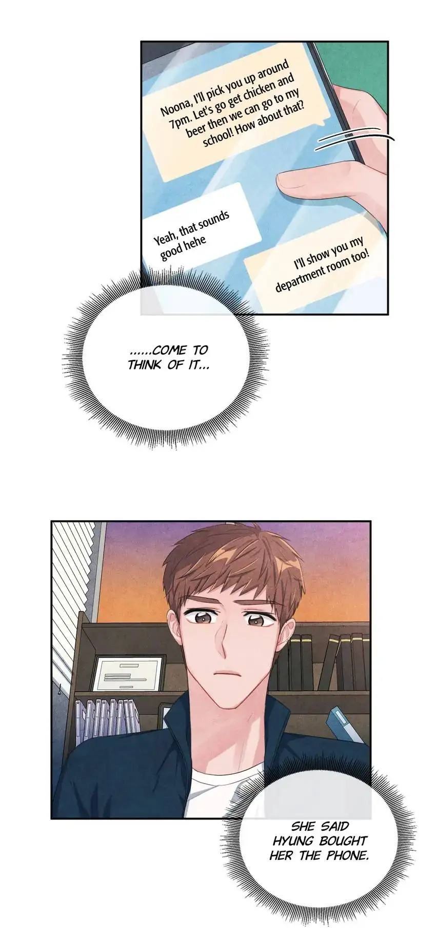 Backstage Kiss Scene chapter 21 page 16