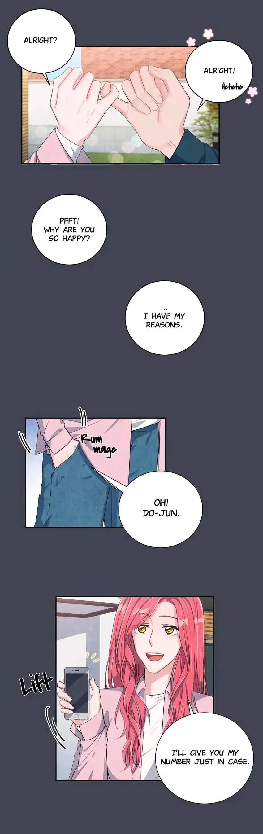 Backstage Kiss Scene chapter 21 page 18