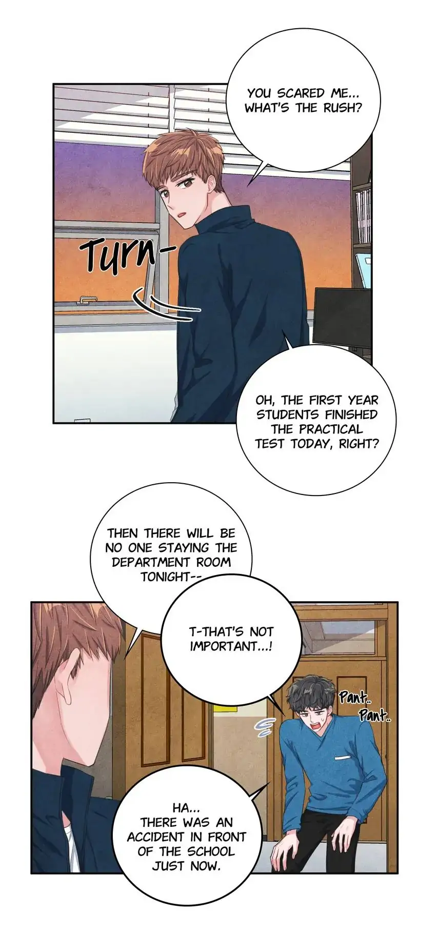 Backstage Kiss Scene chapter 21 page 21