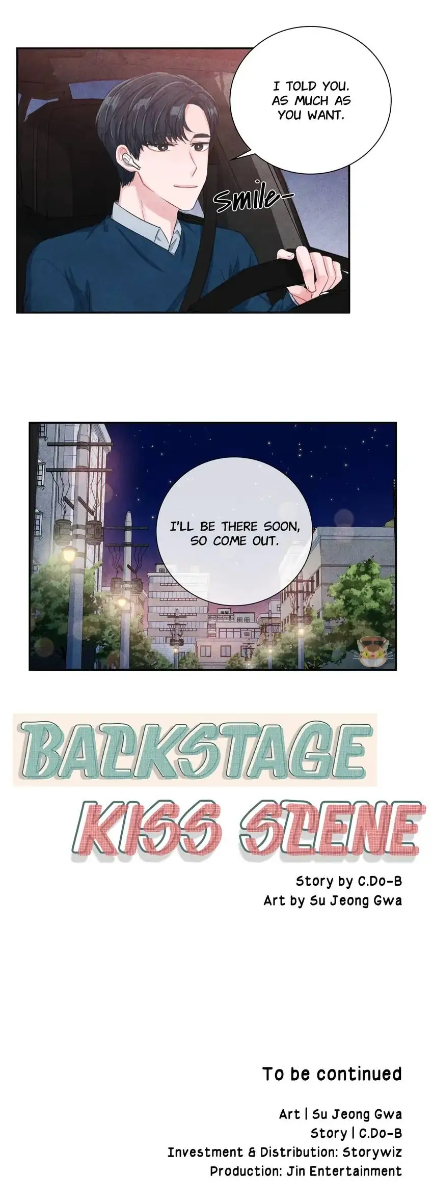 Backstage Kiss Scene chapter 21 page 30