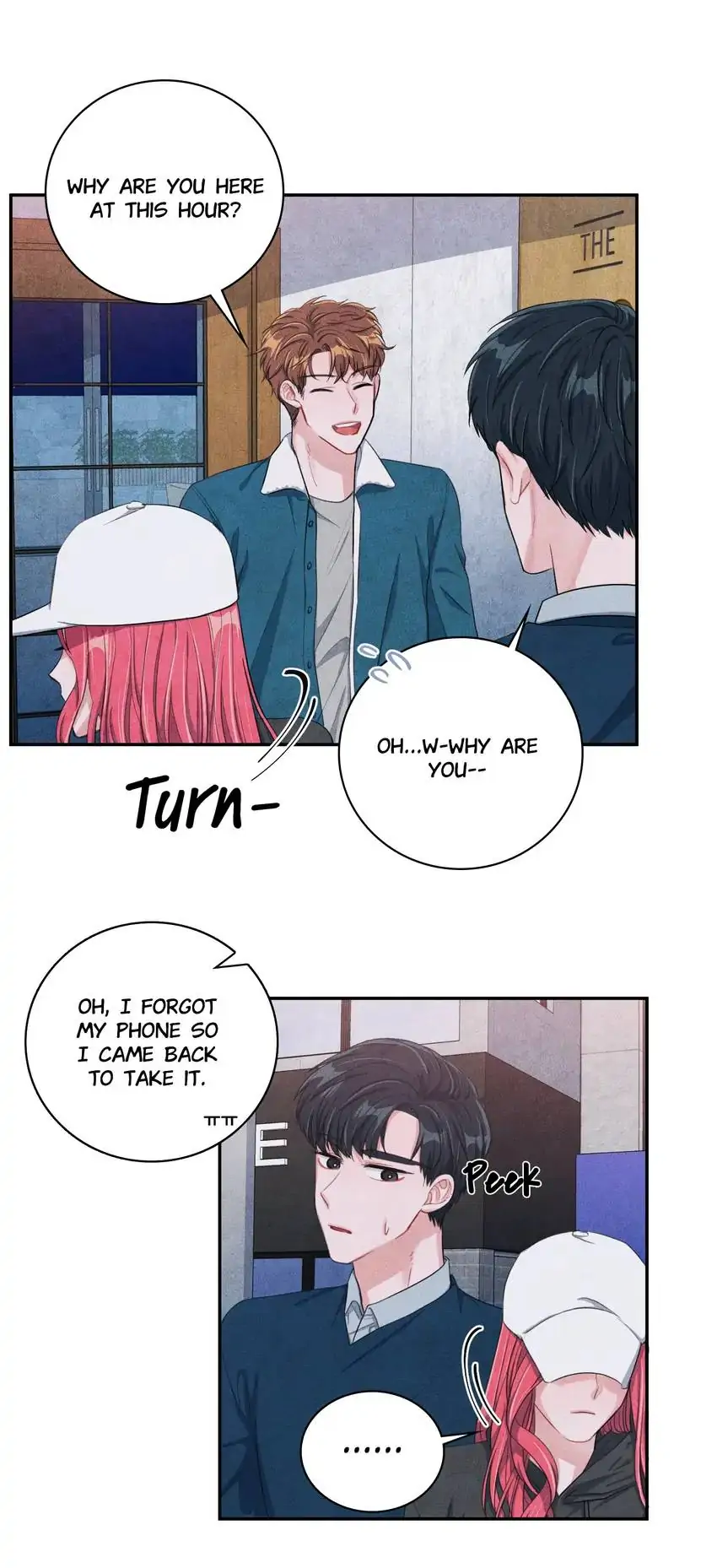 Backstage Kiss Scene chapter 22 page 4