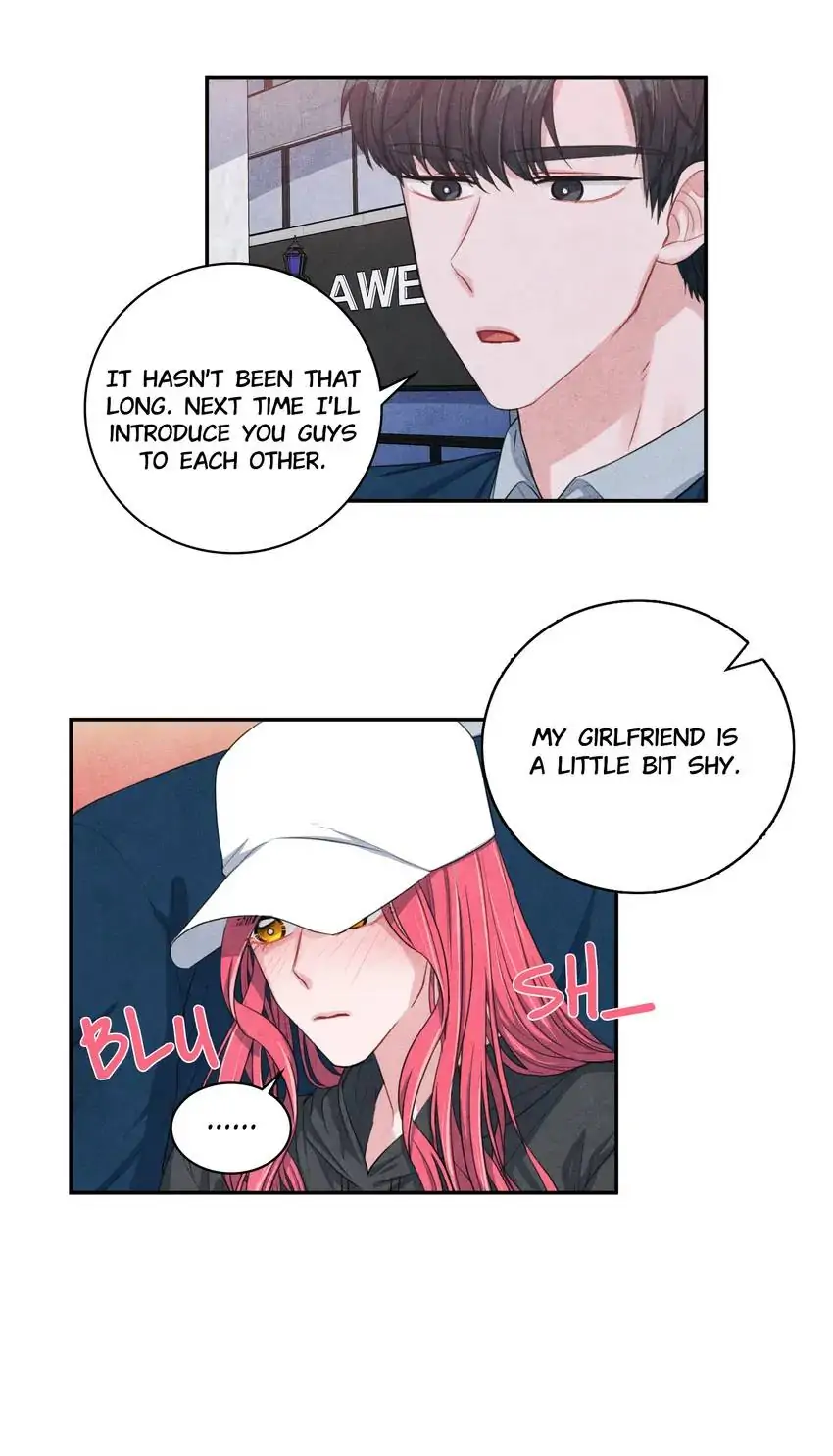 Backstage Kiss Scene chapter 22 page 8