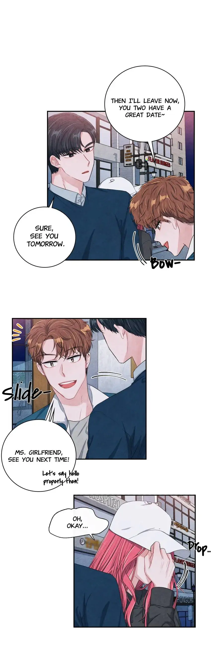 Backstage Kiss Scene chapter 22 page 9