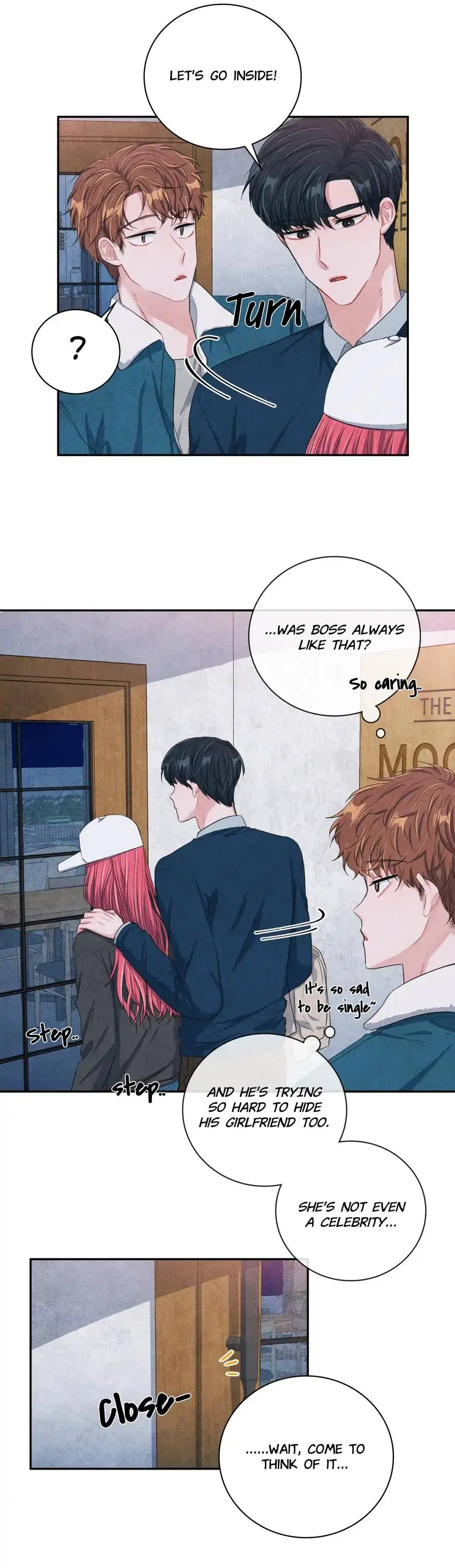 Backstage Kiss Scene chapter 22 page 10
