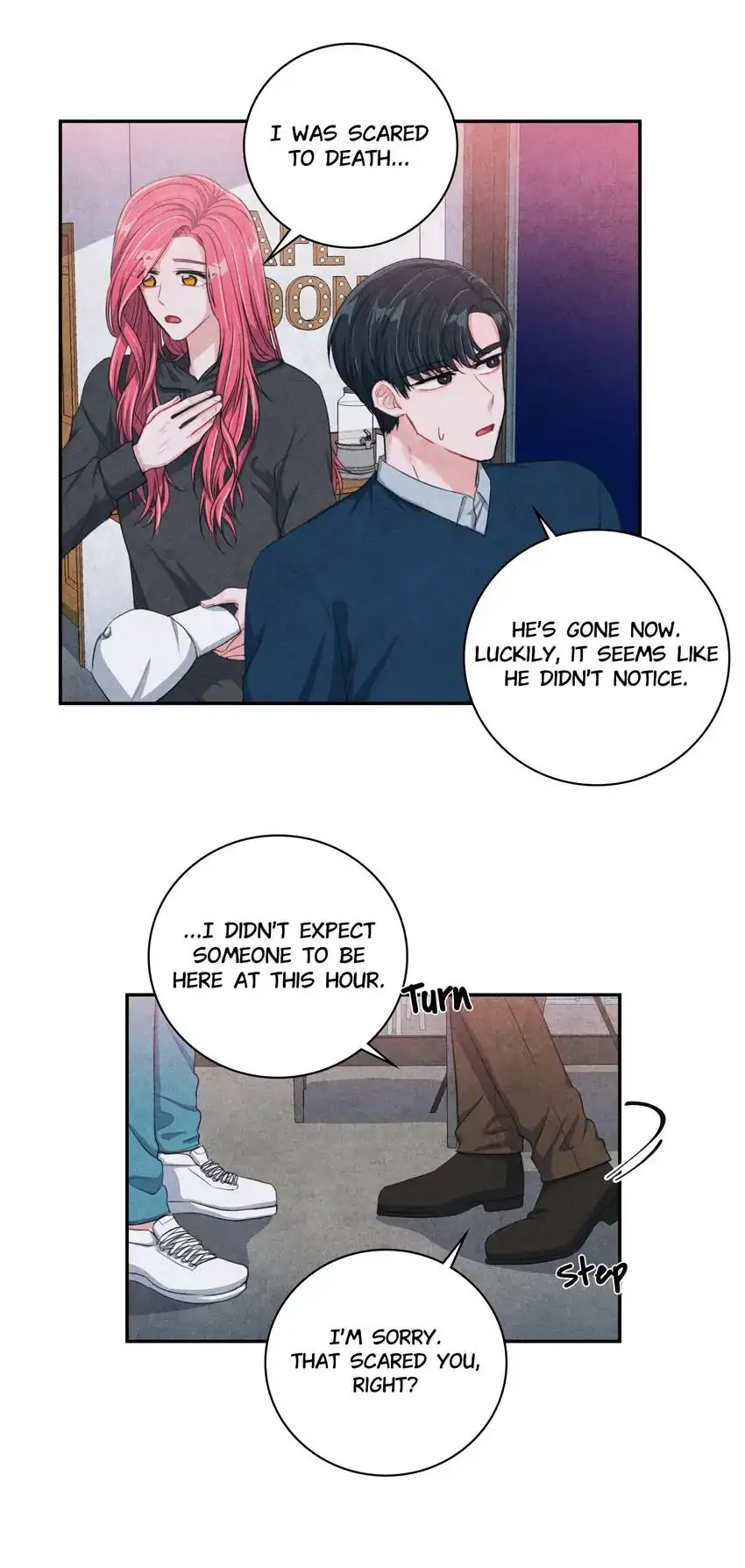 Backstage Kiss Scene chapter 22 page 12
