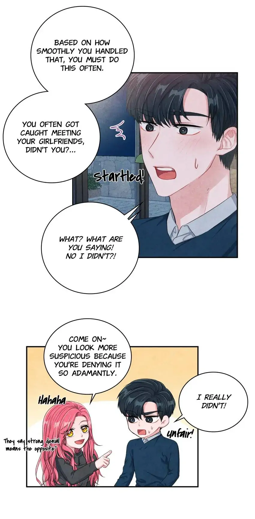 Backstage Kiss Scene chapter 22 page 15