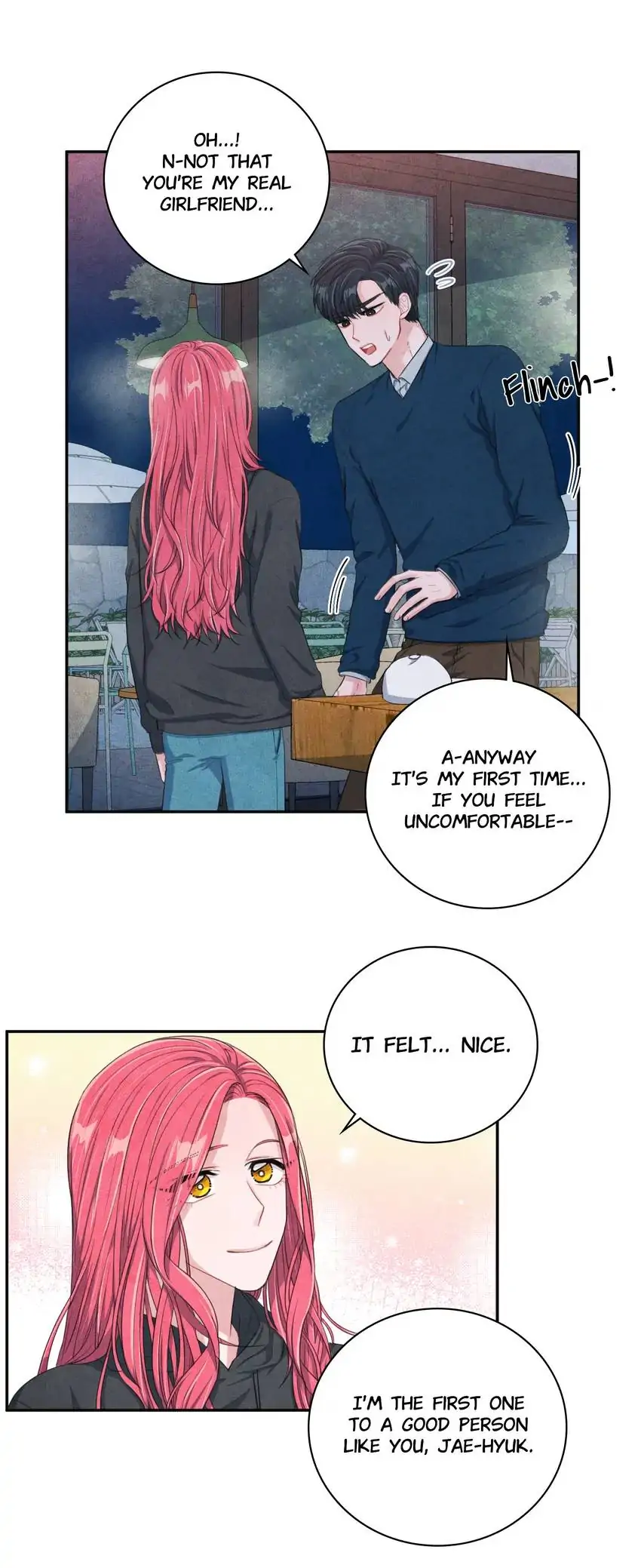 Backstage Kiss Scene chapter 22 page 17