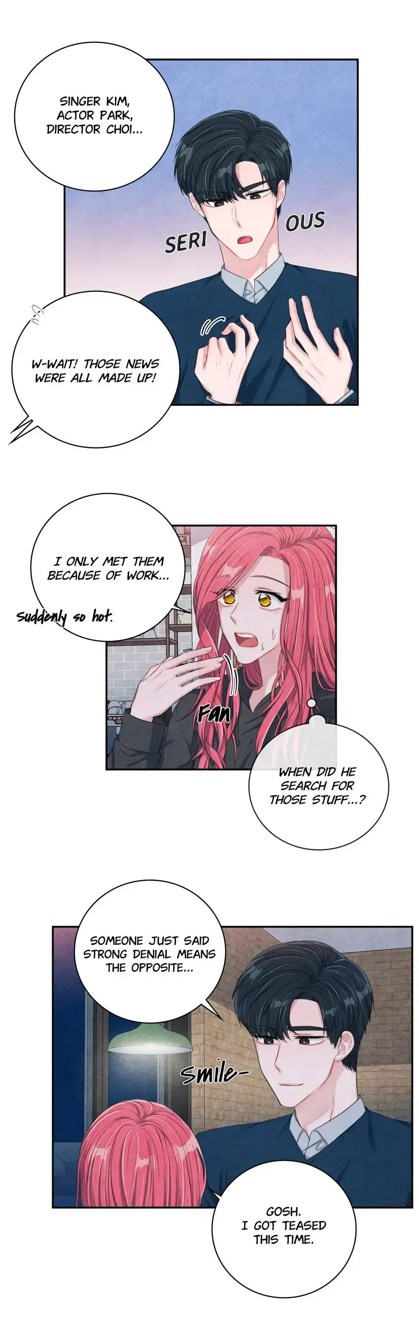 Backstage Kiss Scene chapter 22 page 20
