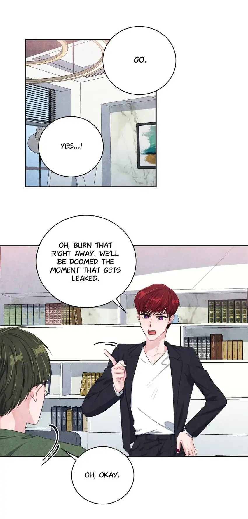 Backstage Kiss Scene chapter 24 page 6