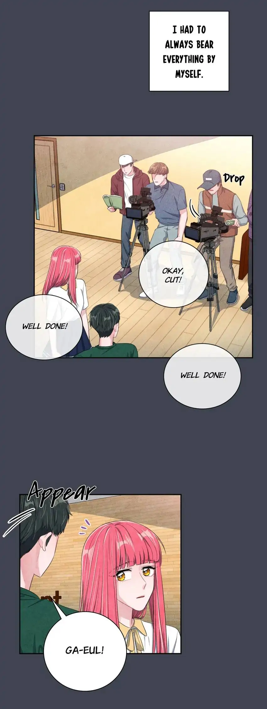 Backstage Kiss Scene chapter 24 page 14