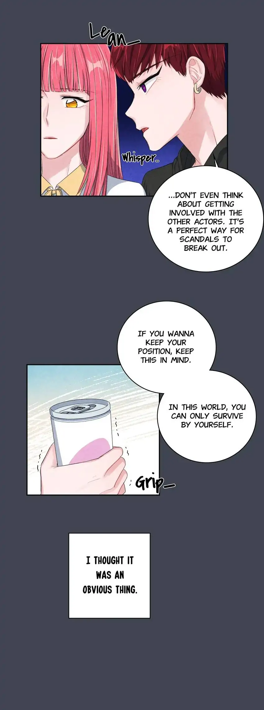 Backstage Kiss Scene chapter 24 page 18