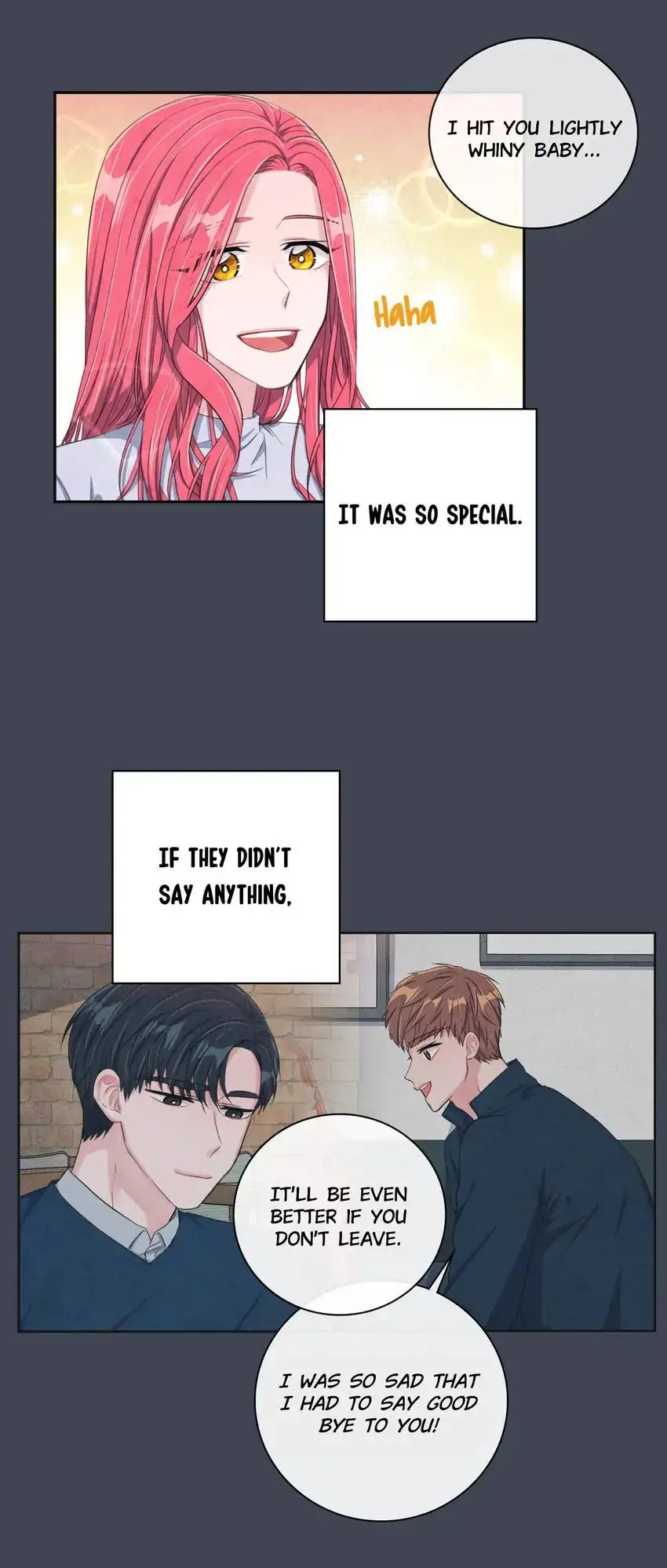 Backstage Kiss Scene chapter 24 page 21