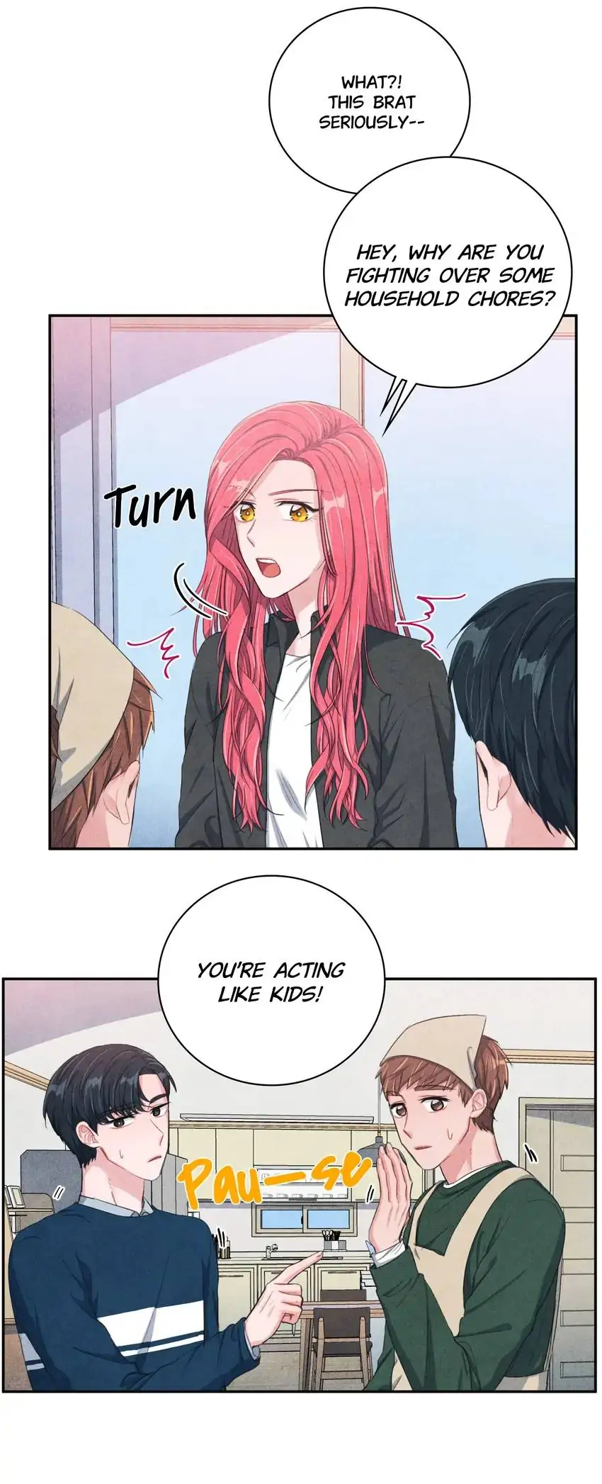 Backstage Kiss Scene chapter 24 page 23