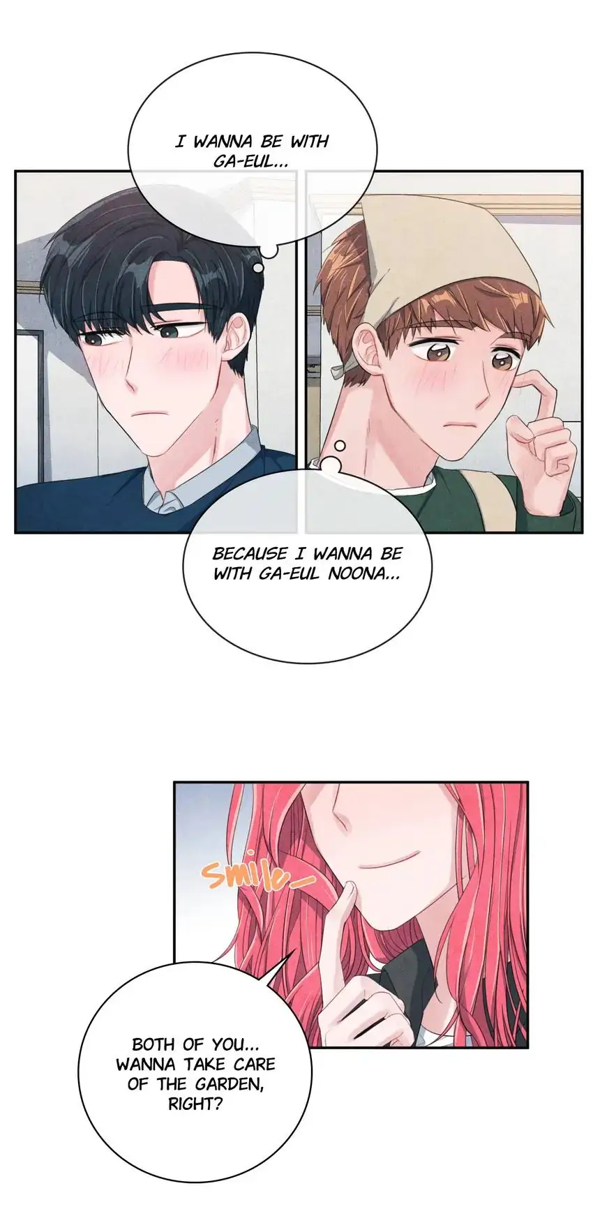 Backstage Kiss Scene chapter 24 page 27