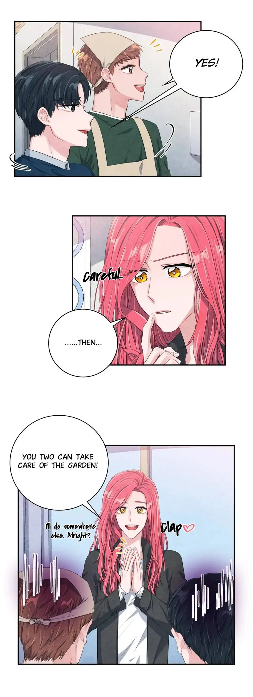 Backstage Kiss Scene chapter 24 page 28