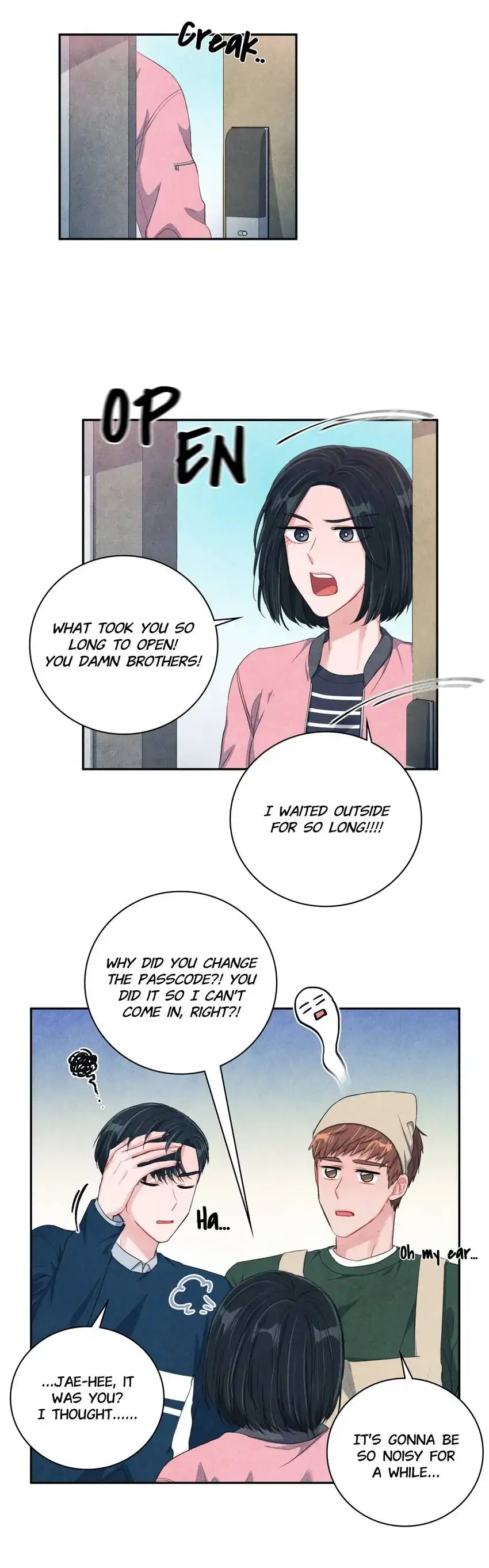 Backstage Kiss Scene chapter 24 page 32