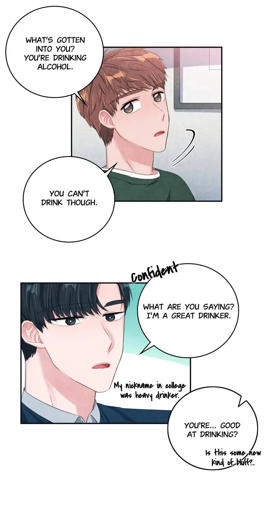 Backstage Kiss Scene chapter 25 page 8