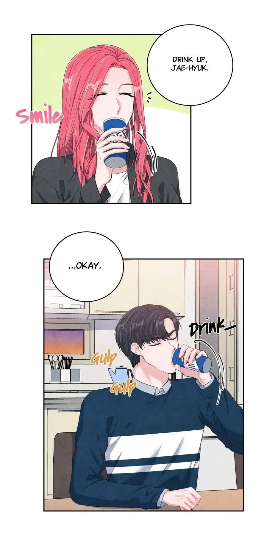 Backstage Kiss Scene chapter 25 page 10