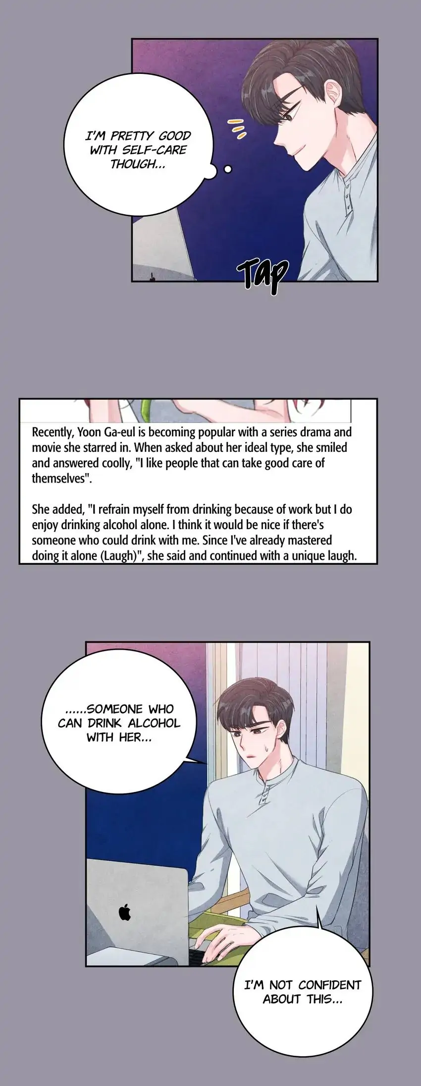 Backstage Kiss Scene chapter 25 page 16